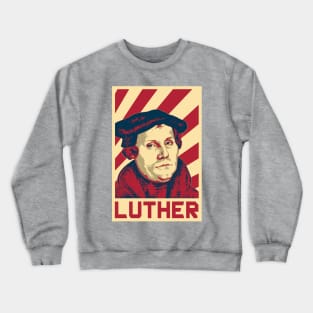 Martin Luther Retro Propaganda Crewneck Sweatshirt